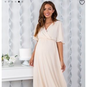 Pinkblush Maternity Maxi Dress